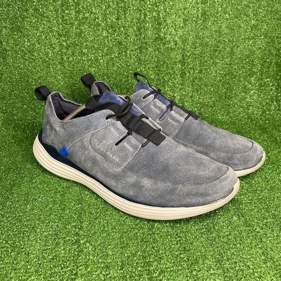 Cole Haan C30757 Men's GRANDSPORT Apron Toe Sneakers in Ombre Blue Size 12 M - Picture 10 of 13